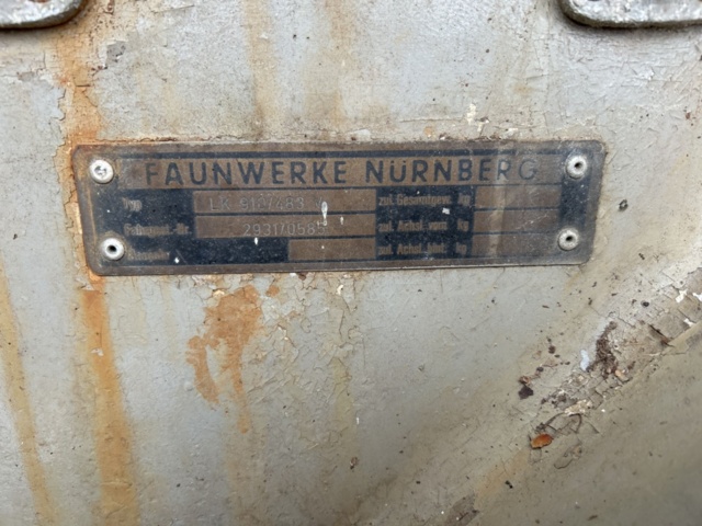 1423686-16 Mobile crane with accessories - Faunwerke LK 910/483