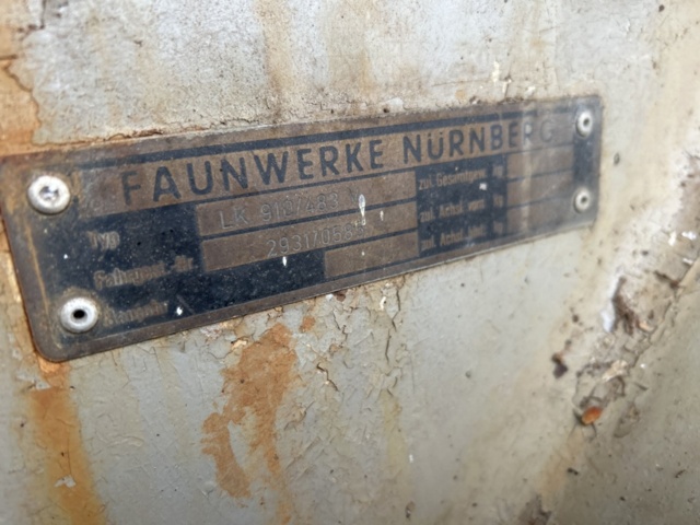 1423686-17 Mobile crane with accessories - Faunwerke LK 910/483