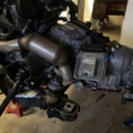1454217-8 Audi V8 TDI engine with gearbox