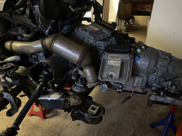 1454217-8 Audi V8 TDI engine with gearbox