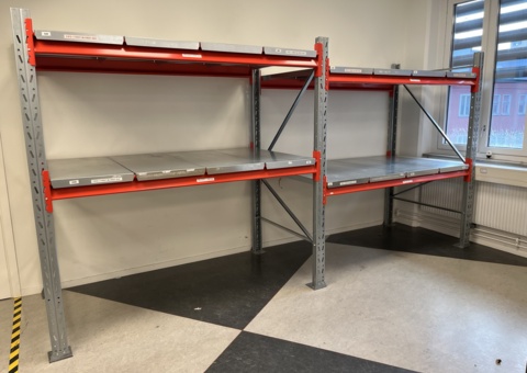 Bild som representerar auktionen - Hyllsystem och pallställ för lager