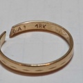 1400653-10 Armband 3 st och ring - 18K