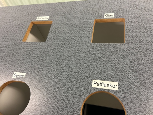 1435529-5 Waste sorting furniture