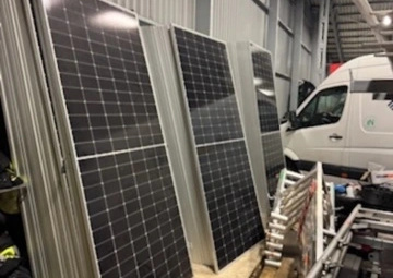 Bild som representerar auktionen - Avyttring solpaneler