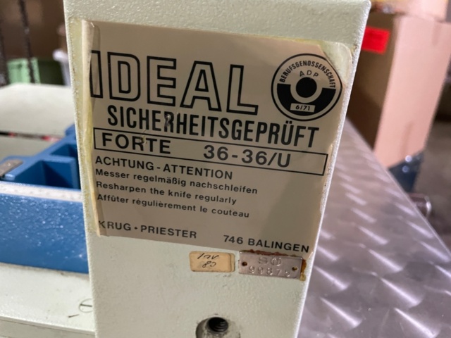 1454226-6 Ideal pappersskärare