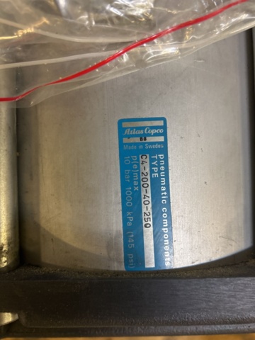 1454537-2 Pneumatisk cylinder Atlas Copco