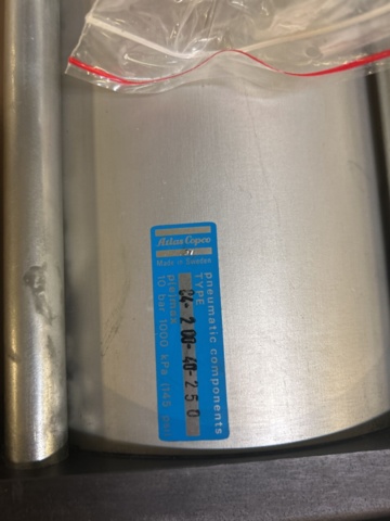 1454538-2 Pneumatisk cylinder Atlas Copco