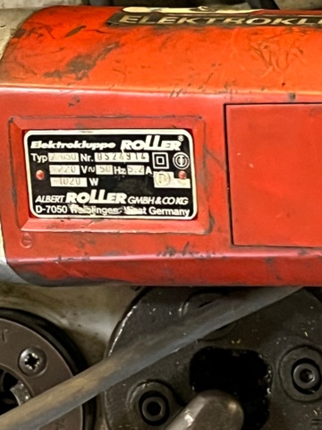 1454542-7 Rörgängningsmaskin Albert Roller