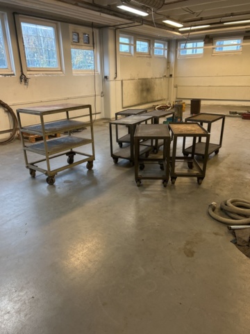 1454545-2 Workshop trolleys 5 pcs