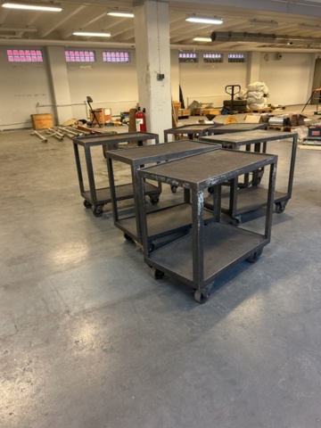 1454545-6 Workshop trolleys 5 pcs