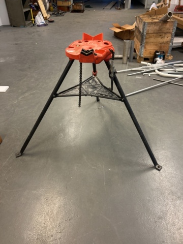 1454548-1 Rörstativ / Rörtvingstativ med kedja