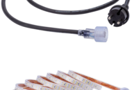 1454583 LED string, 2 pcs + power cable - 10 and 20 meters, Gelia