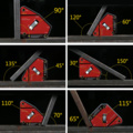 1454601-2 6 st Svetsmagneter WM5-S Multi-Angle On/off 30kg - Fri frakt