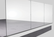 1454648 New/unused glass railings - 15 meters