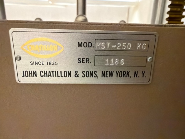 1443564-4 Pressure tester Chatillon MST-250 KG Piab