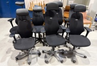 1443587 Kinnarps kontorsstolar, 7 st