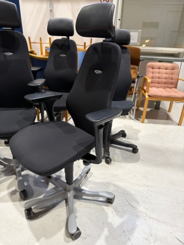 1443587-4 Kinnarps kontorsstolar, 7 st