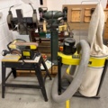 1443597-1 Belt sander with extraction and collection bag