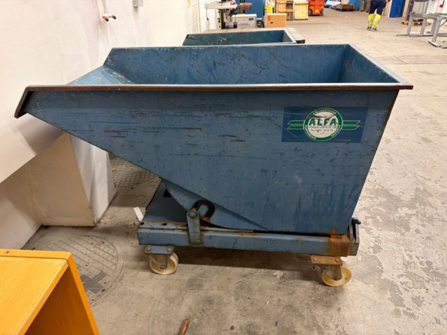1454700-1 Tippcontainer på hjul