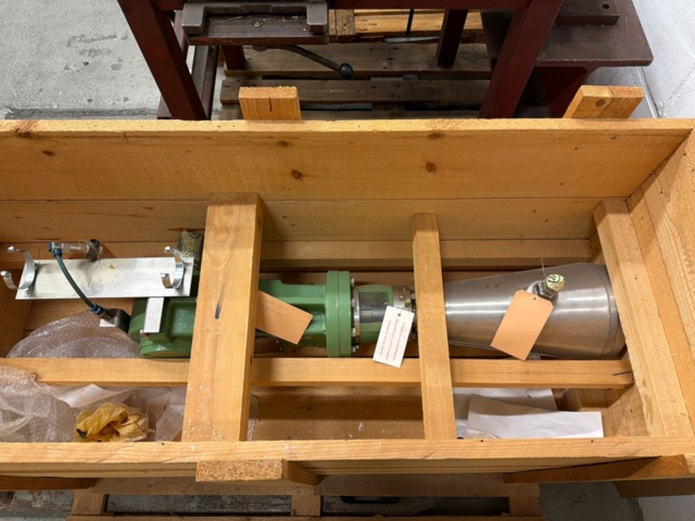 1454708-1 Piston pump designed for cryogenic liquid