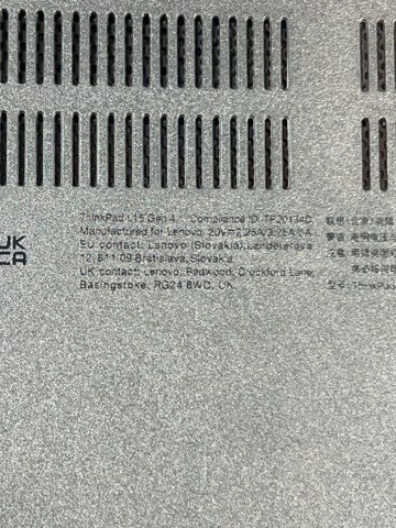 1431481-10 Laptop - Lenovo ThinkPad L15 Gen 4