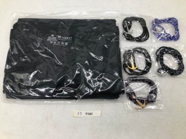 1454728-8 Parti med armband (325 st), t-shirt, korthållare från Blvckout