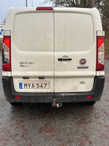 1423689-4 Fiat Scudo Skåpbil 12 2.0 Multijet Manuell, 128hk, -2016 (	Reparationsobjekt)