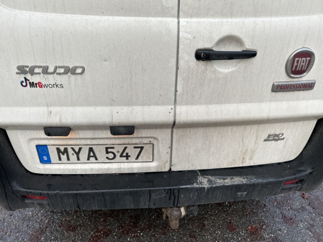 1423689-35 Fiat Scudo Skåpbil 12 2.0 Multijet Manuell, 128hk, -2016 (	Reparationsobjekt)