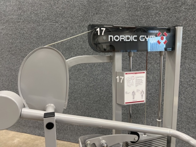 1455361-4 Seated tricep 117SE, Nordic gym