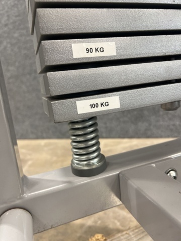 1455361-7 Seated tricep 117SE, Nordic gym