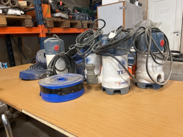 1455456-1 Dränpumpar med nivåakt - Pedrollo TEX2