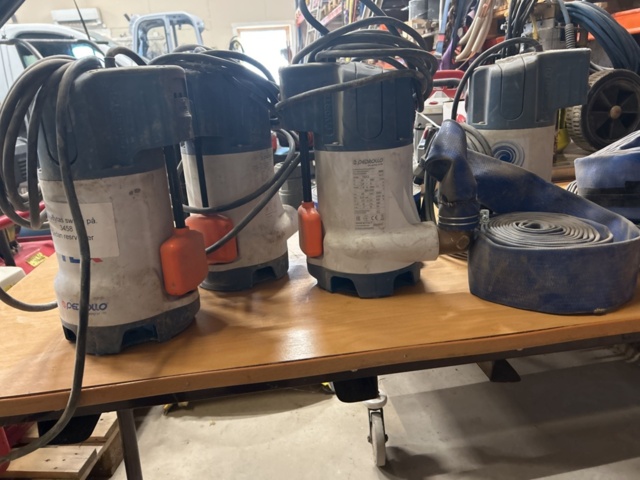 1455456-3 Dränpumpar med nivåakt - Pedrollo TEX2