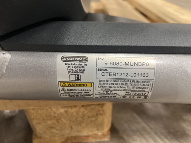 1455366-8 Crosstrainer 9-6080-MUNBP0 Star Trac