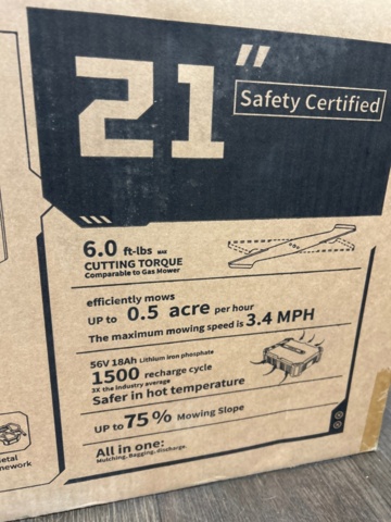 1442402-3 Fjärrstyrd gräsklippare - Mowrator S1 Pro 4WD 18Ah