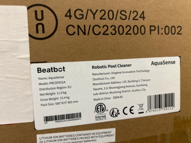 1442410-2 Poolrengöringsrobot - Beatbot AquaSense