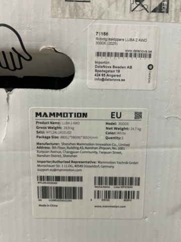 1442413-3 Robotgräsklippare - Mammotion LUBA 2 AWD 3000X