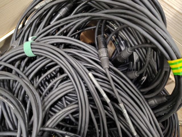 1455490-2 DMX-kabel 143 st – 3-pol, 6 m