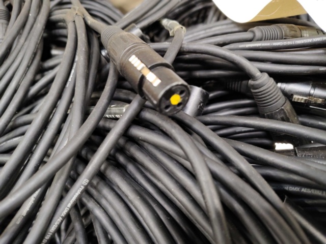 1455490-5 DMX-kabel 143 st – 3-pol, 6 m