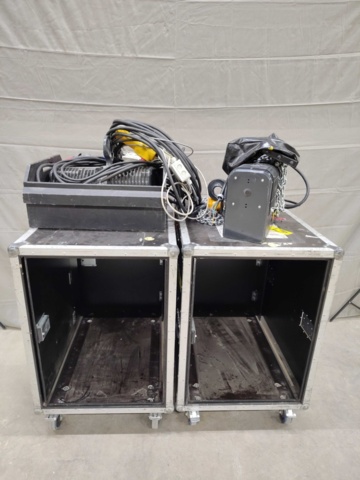 1455491-1 Kättingtelfer med kablage och två transportlådor