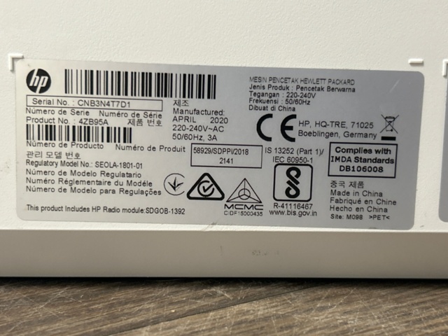 1442422-6 Dataskärmar 3st, skrivare Hp 150 nw