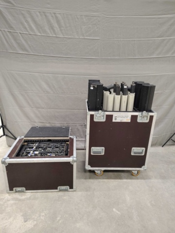 1455493-2 Högtalarsystem – Bose MA12EX, stativ, case och tillbehör