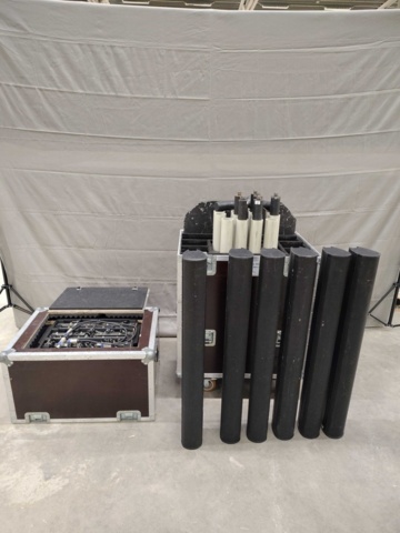 1455493-1 Högtalarsystem – Bose MA12EX, stativ, case och tillbehör