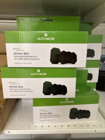 1442430-4 Lagerhylla 3 sektioner med innehåll