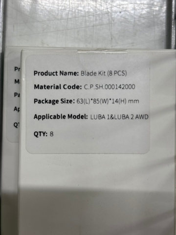 1442431-4 Lagerställ 2 sektioner med innehåll