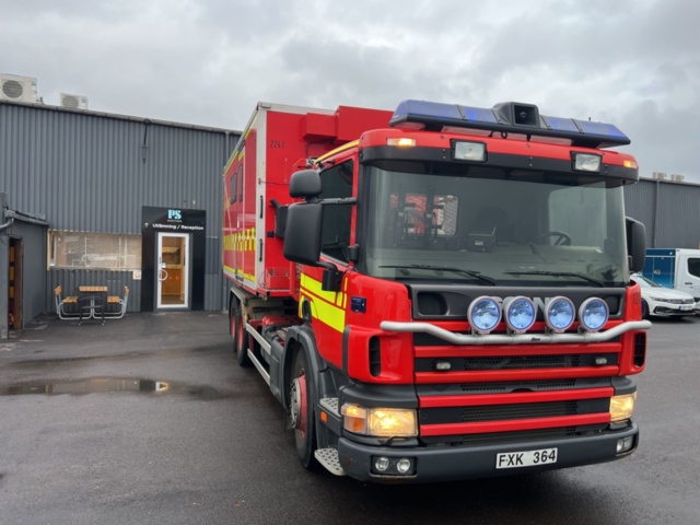 1338336-8 Lastväxlare med rökskydd / utryckningsfordon Scania -1999