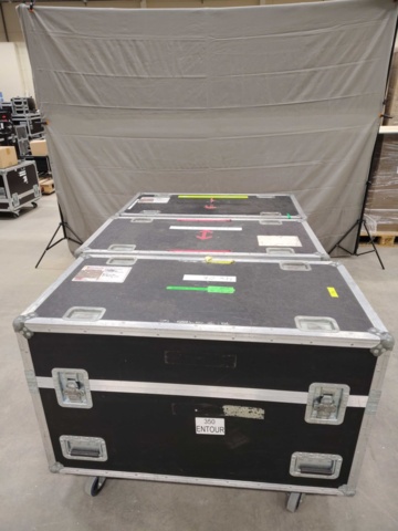 1455504-2 Moving lights 12 pcs – Martin, MAC 350, 3 cases