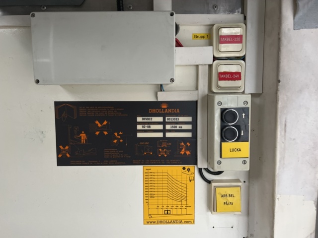 1338336-35 Lastväxlare med rökskydd / utryckningsfordon Scania -1999