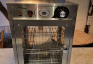 1456067 VidaXL Food Warmer Cabinet - 43 L Stainless Steel Warming Cabinet