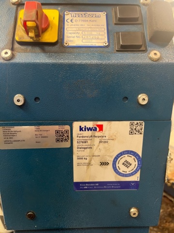 1421657-11 Saxlyft Nussbaum UNI-LIFT 5000kg  5m