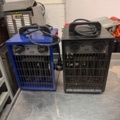 1352450-1 2 fan heaters 2000W